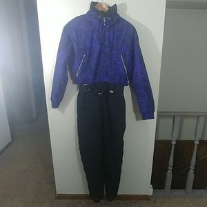 Vintage Fera Skiwear 80's Retro Snow Suit Onesie